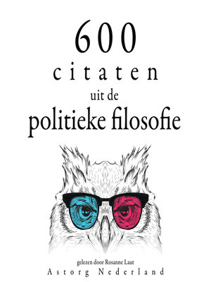 cover image of 600 citaten uit de politieke filosofie